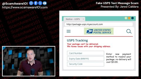 Watch Video: Undeliverable Package Scam (Package Delayed)