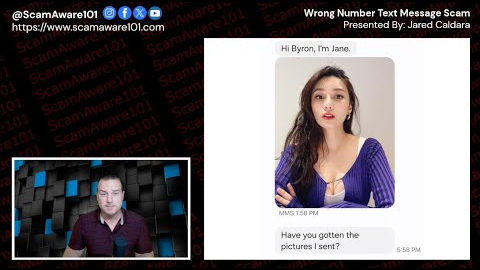 Watch Video: Wrong Number Scam (Text Message Scam)