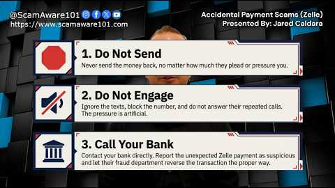 Watch Video: Zelle Accidental Payment Scam (Refund Scam)