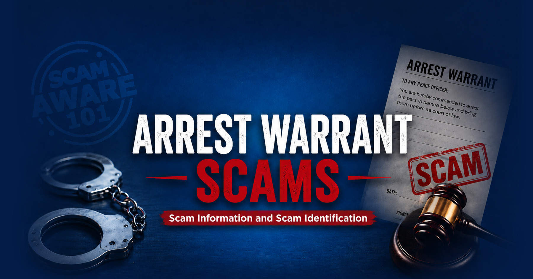 Arrest Warrant Scam Information (Scam Identification)